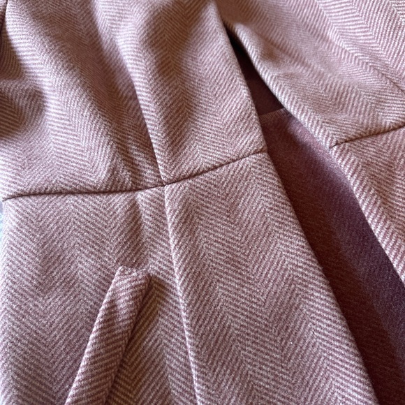 Women Blazer Jacquard Long Sleeve Outwear Jacket Coat Casual - Picture 3 of 5